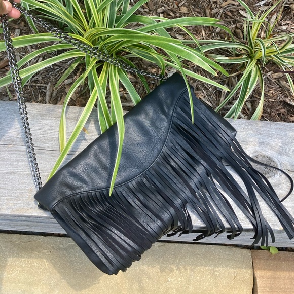 3Am Forever fringe Clutch Croosbody bag and shoulder bag - Picture 4 of 14